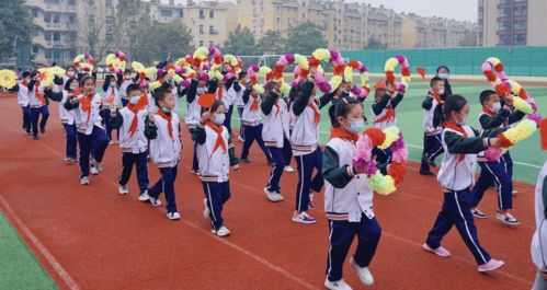 拼搏规则合作快乐 青岛人民路第二小学2021年秋季田径运动会