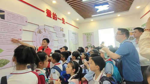 广西民主路小学二 10 班广西区蚕业技术推广中心研学记
